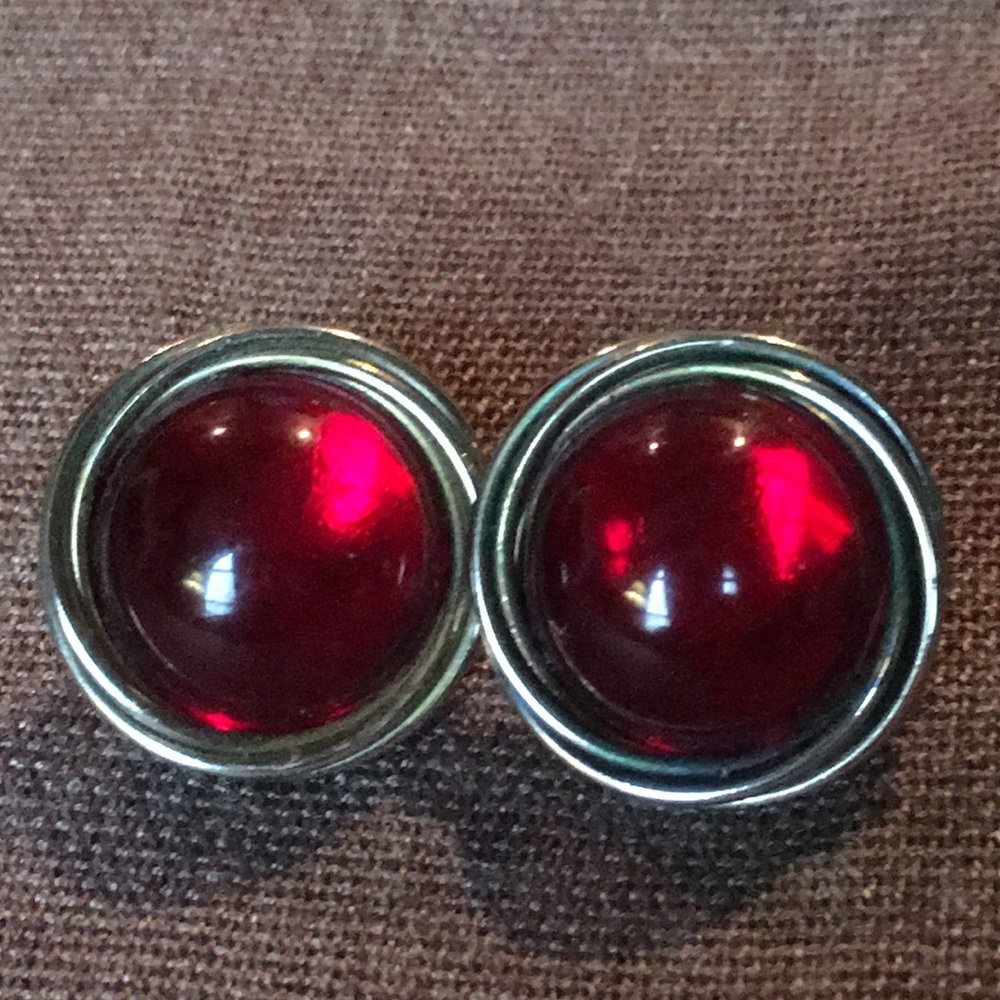 Red & Gold Earrings